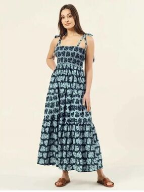 Omika Lana dress in Akola storm